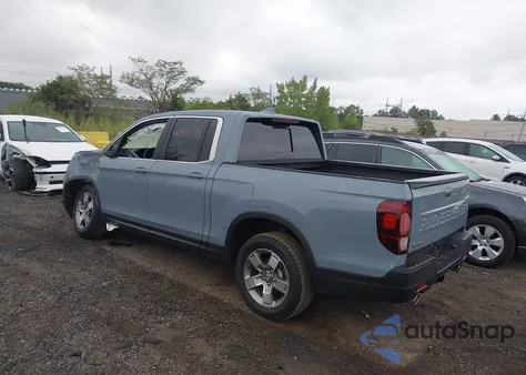 2025 Honda Ridgeline Rtl из США, поврежденный, VIN 5FPYK3F51SB028225